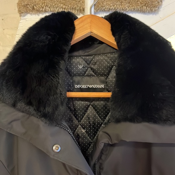 Emporio Armani fur lined jacket - Picture 2 of 4